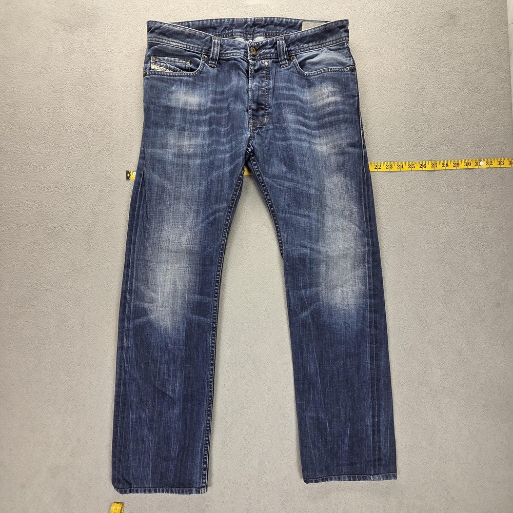 Diesel Jeans Mens‎ 31x32 Safado Regular Slim Straight Italy Altered Hem 0831Q